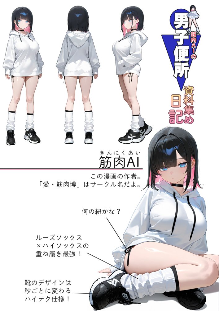 筋肉AIの男子便所資料集め日記【愛・筋肉博】 エロ同人誌画像 002