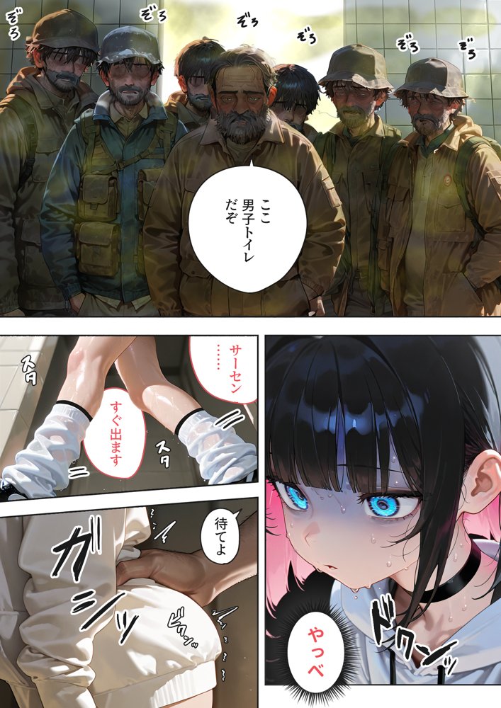 筋肉AIの男子便所資料集め日記【愛・筋肉博】 エロ同人誌画像 011