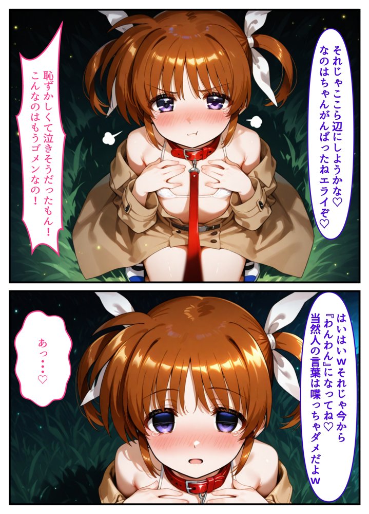 催●少女リリカルな〇は  コスプレ調教孕ませステージ【クーネル三ダース】 エロ同人誌画像 027
