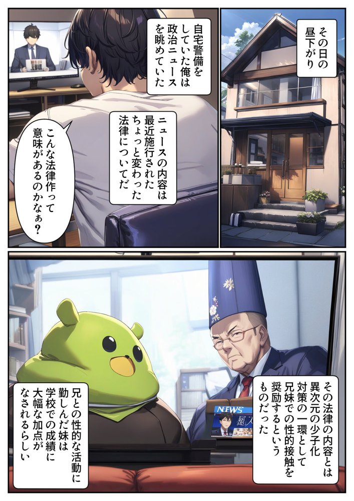 妹が内申点のためにエッチなことをしてとお願いしに来たのだが【パルテノンの宴】 エロ同人誌画像 002