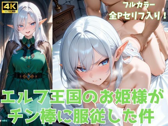 エルフ王国のお姫様がチン棒に服従した件【全Pセリフあり】【種付け転生マン】