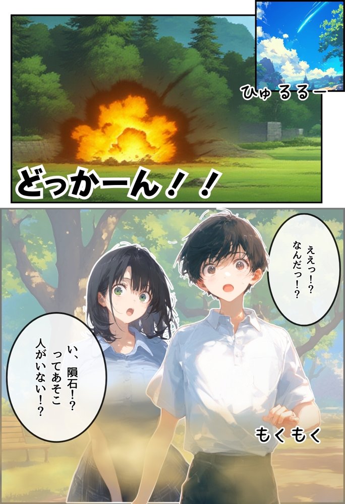 とんでも！ボッキーマン。〜彼氏の前で彼女を寝取ってボッキー！の巻〜【種付け出版】 エロ同人誌画像 004