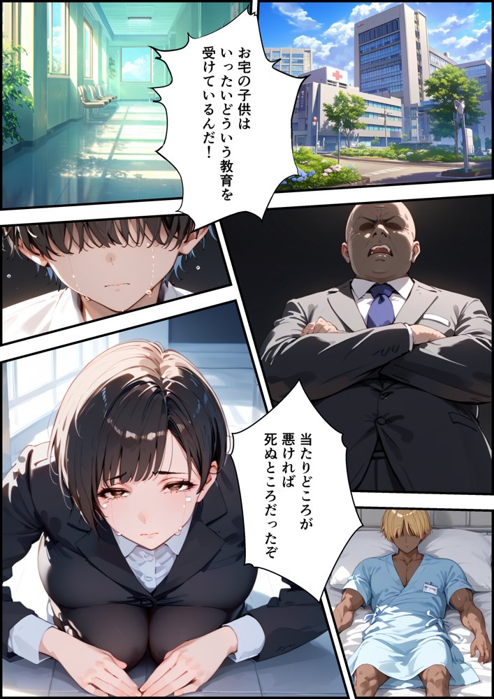 女手ひとつでボクを育ててくれた自慢の母がボクを守るためにいじめっ子の女になる話【バベル太郎】 エロ同人誌画像 011