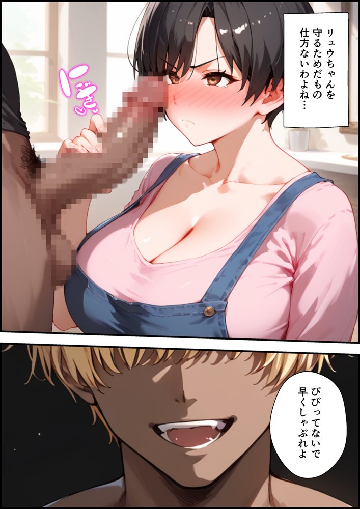 女手ひとつでボクを育ててくれた自慢の母がボクを守るためにいじめっ子の女になる話【バベル太郎】 エロ同人誌画像 022